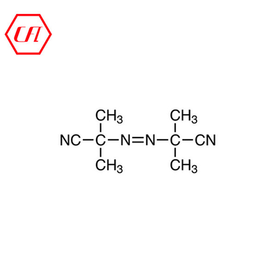 ซื้อ สารเคมี Cas 78-67-1 Azobisisobutyronitrile AIBN Initiator 99.5% น้ำยาทำความสะอาดเคมีเบ็ดเตล็ด การผลิตออนไลน์