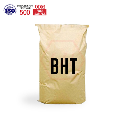 ซื้อ BHT Butylated Hydroxytoluene 99% สารต้านอนุมูลอิสระ CAS 128-37-0 การผลิตออนไลน์
