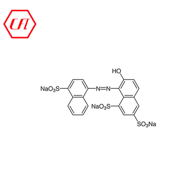 Ponceau 4R E124 กรดแดง 18 CAS 2611-82-7 เม็ดสีเคมีในอาหาร