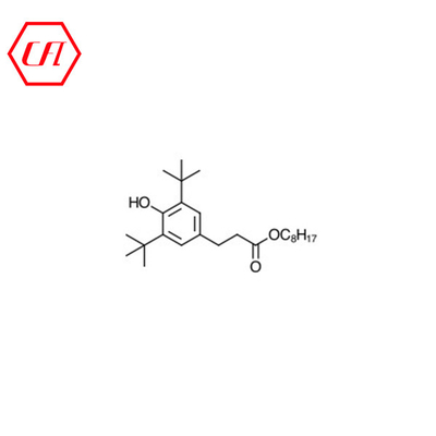 CAS 125643-61-0 Irganox 1135 สารต้านอนุมูลอิสระยางเคมี Octyl-3 5-Di-Tert-Butyl-4-Hydroxyhydrocinnamate