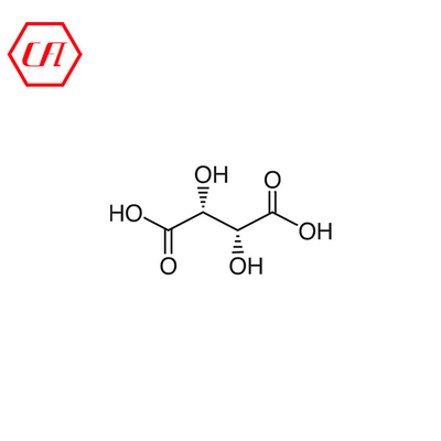 L ((+) -กรดทาร์ทาริก สารเสริมอาหาร CAS 87-69-4